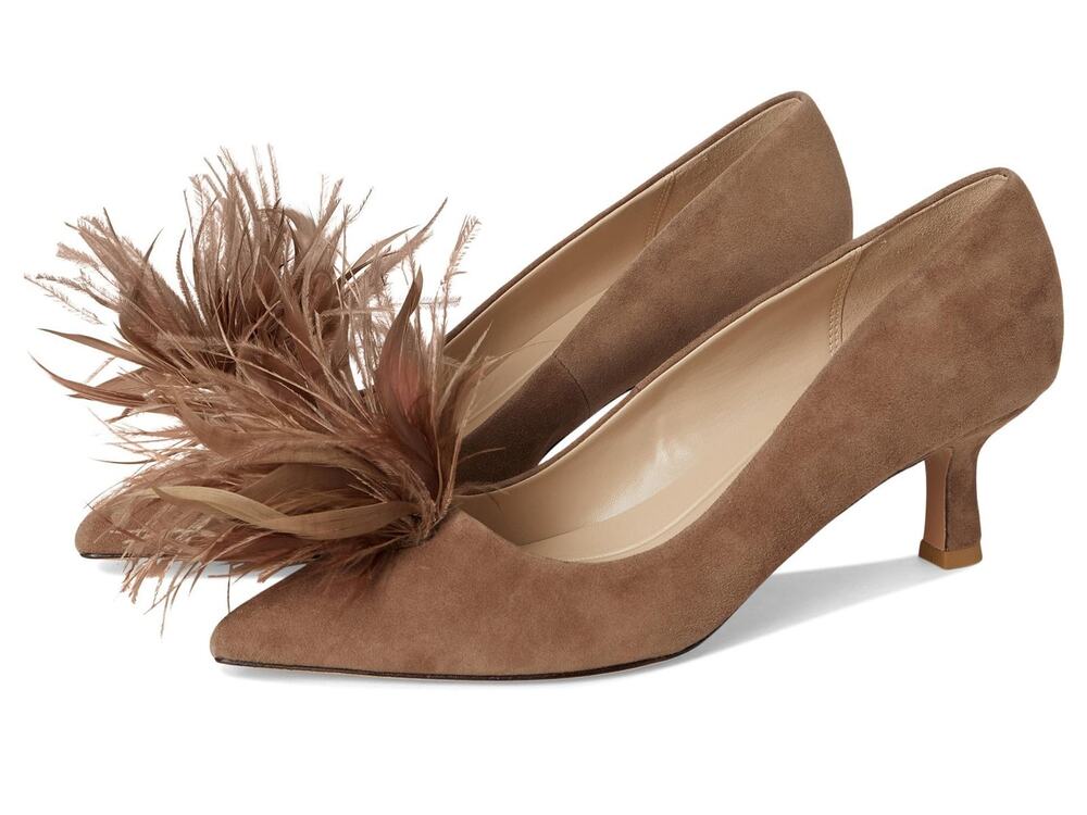 PELLE MODA WOMEN'S KEALI PUMP, TAUPE, 9.5